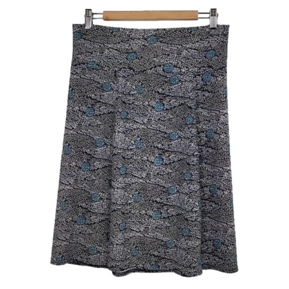 Royal Robbins Teal Patterned Print  Skirt Standard Fit Size Small - Picture 1 of 12